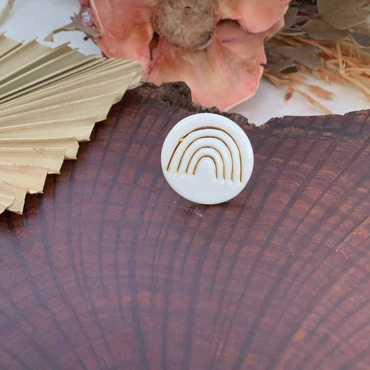 Porcelain Rainbow Ring