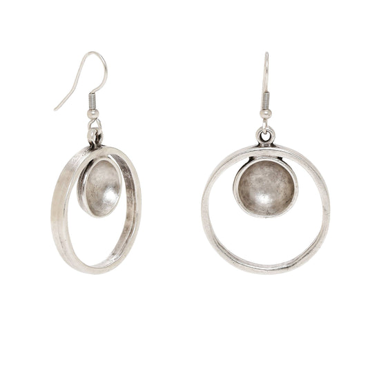 Boho Pewter Earrings