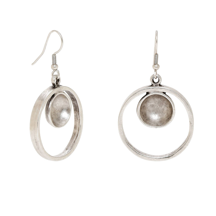 Boho Pewter Earrings