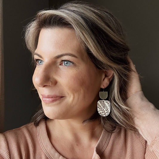 Satus | Whitewash Earrings
