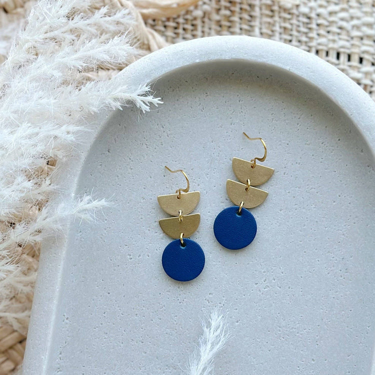Tumwater: Mossy Rock Earrings