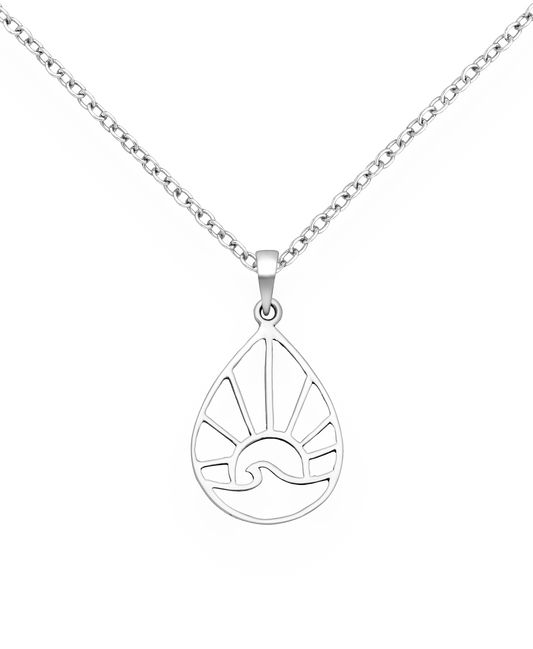 Seafire Silver Pendant