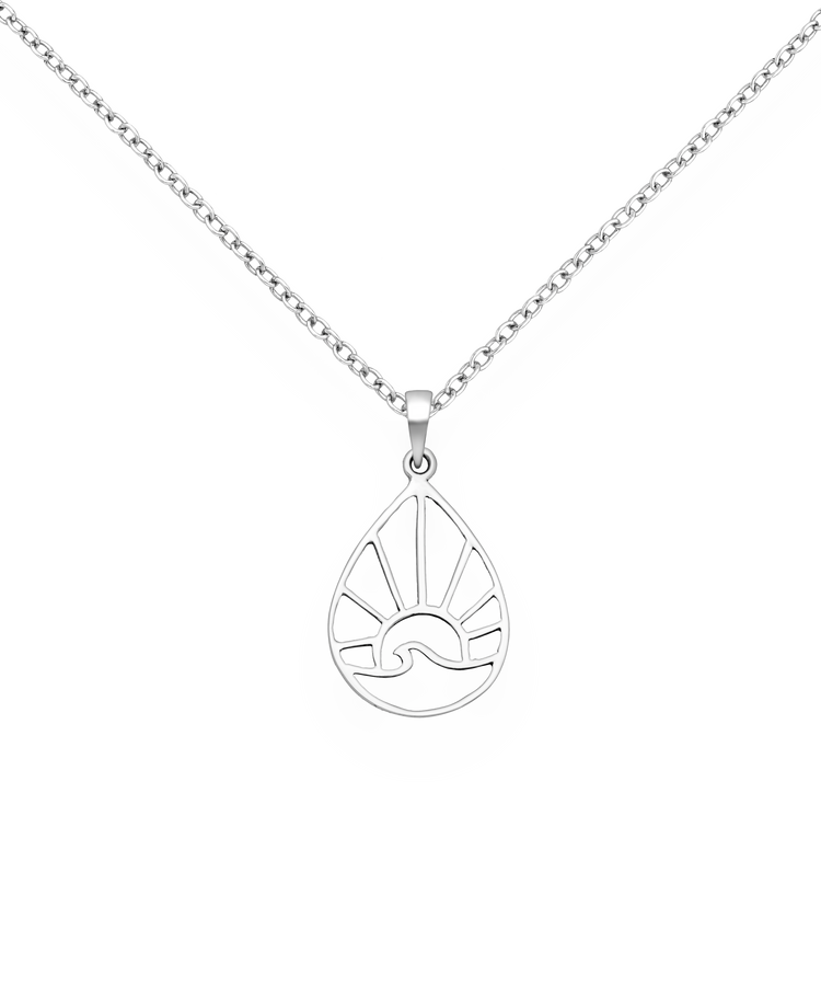 Seafire Silver Pendant