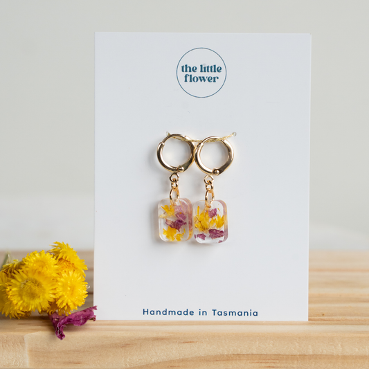 Peachy Flower Huggies - The Native Collection