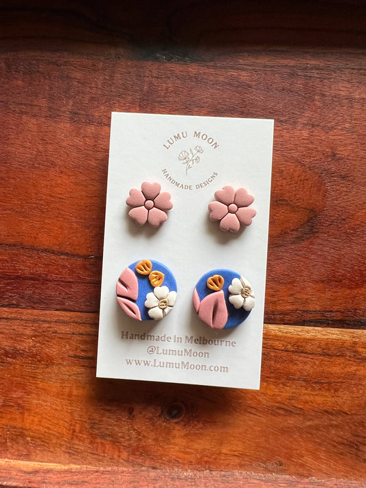 Blue Blossom - Stud Pack (2 pack)