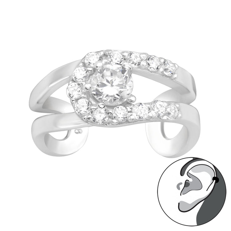 Sterling Silver Earcuff