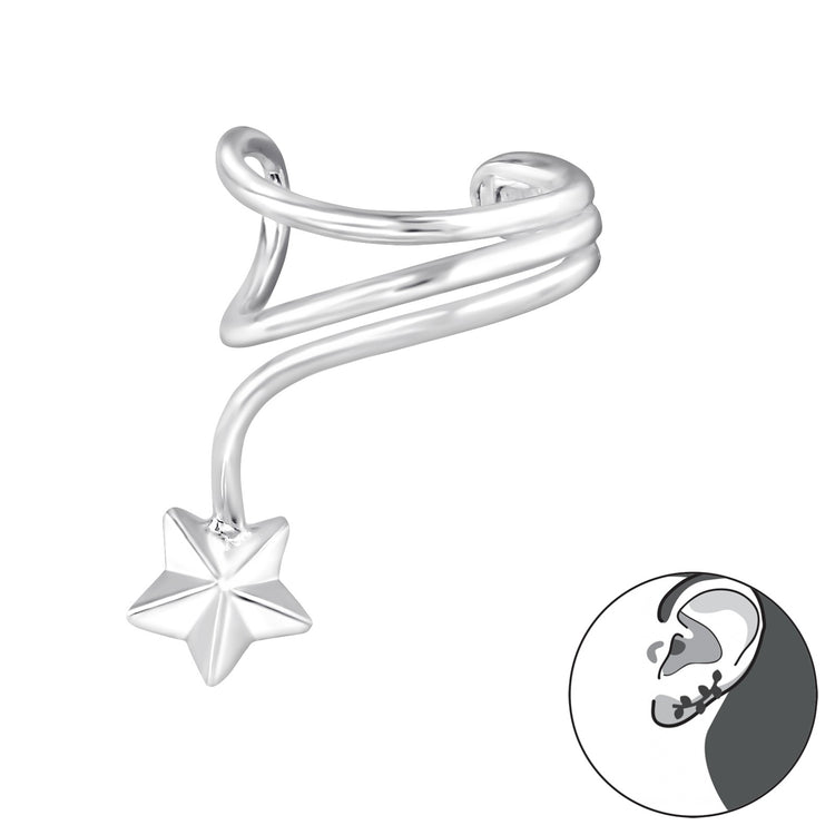 Sterling Silver Earcuff