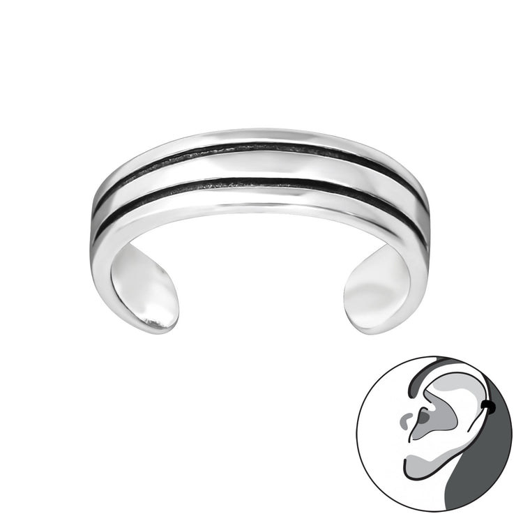 Sterling Silver Earcuff