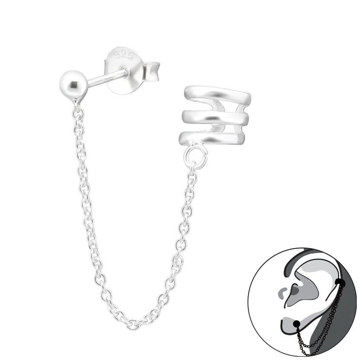 Sterling Silver Earcuff