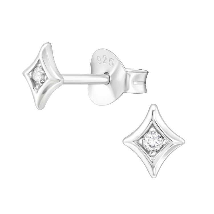 Crystal Set Stud Earrings