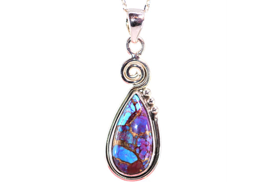 Purple Copper Pendant