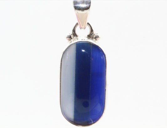 Lapis Silver Pendant