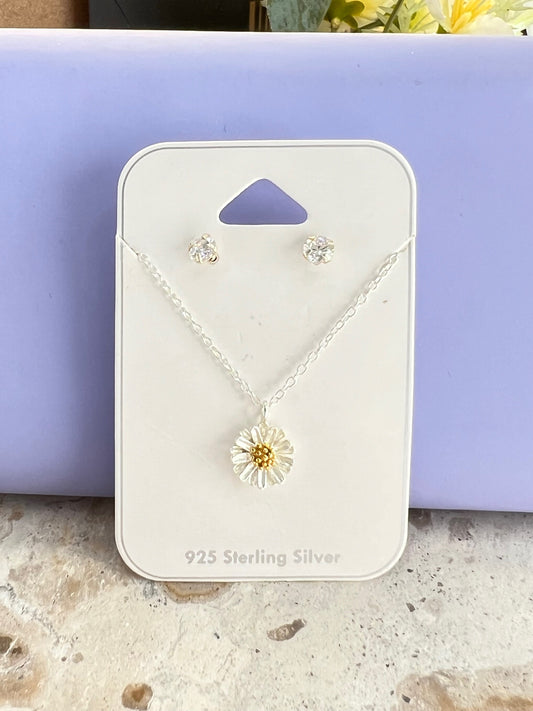 Daisy Silver Set