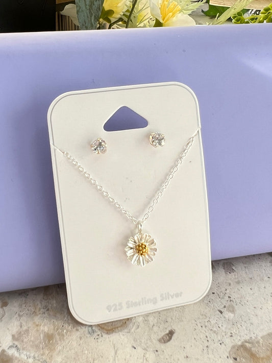 Daisy Silver Set
