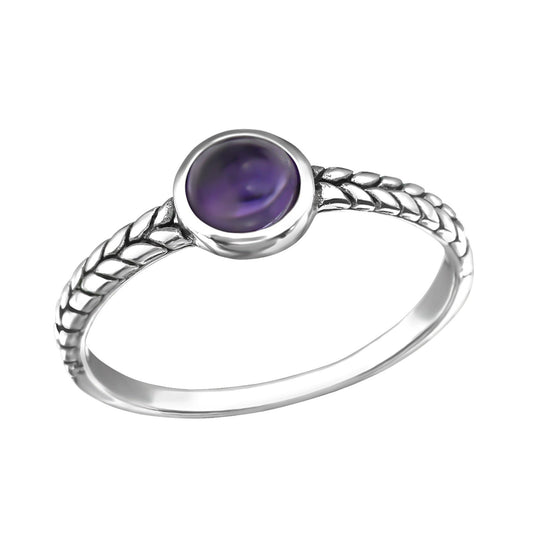 Silver Ring Amethyst