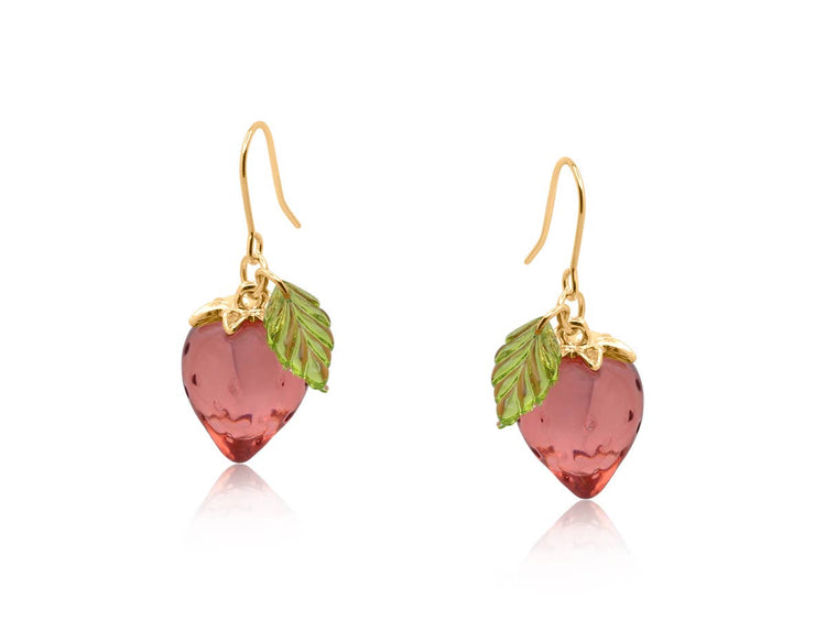 Yagoda Strawberry Drop Earrings