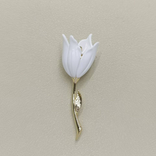Vintage Tulip Brooch