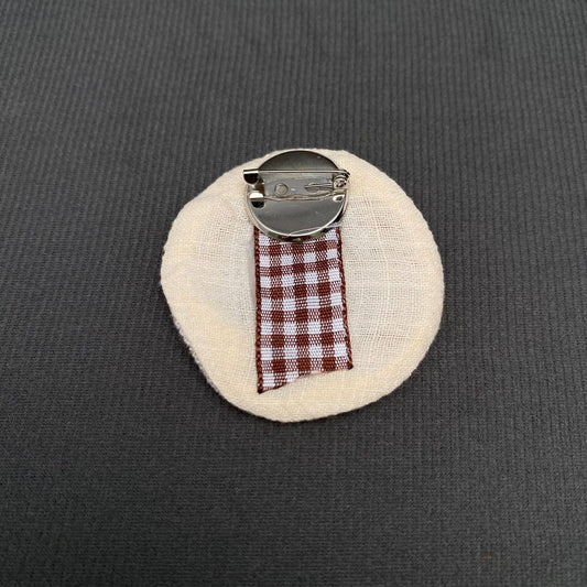 Nordic Style Cloth Brooch: House