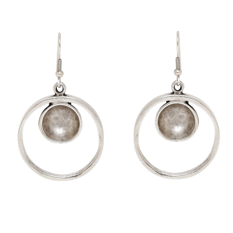 Boho Pewter Earrings