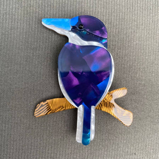 The Bird On The Branch Acrylic Brooch