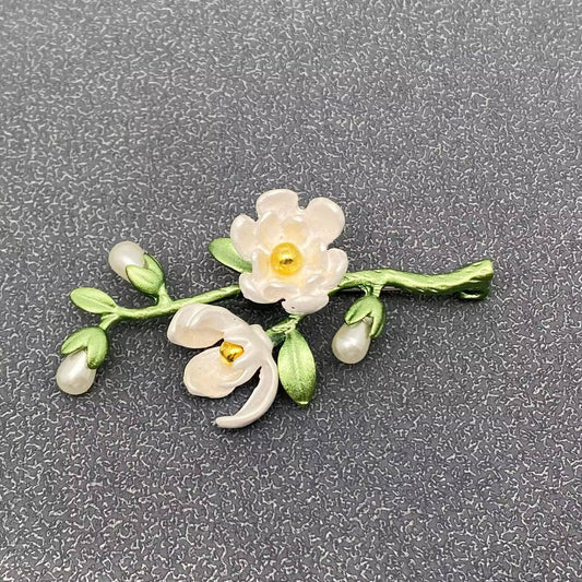 Magnolia Brooch