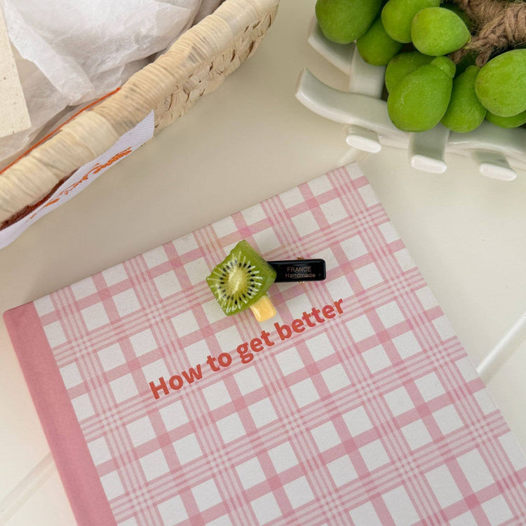 Melon Fruit Popsicle Side Bangs Clip
