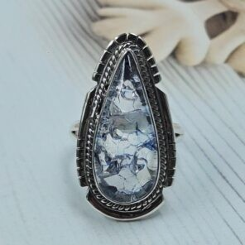Quartz Silver Ring