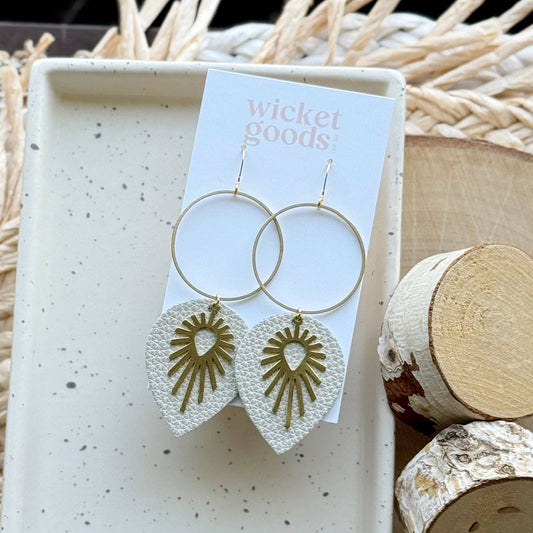 Solis | Fossil Earrings