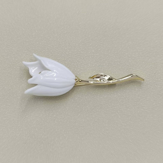 Vintage Tulip Brooch