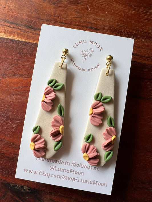 Spring Floral Earrings