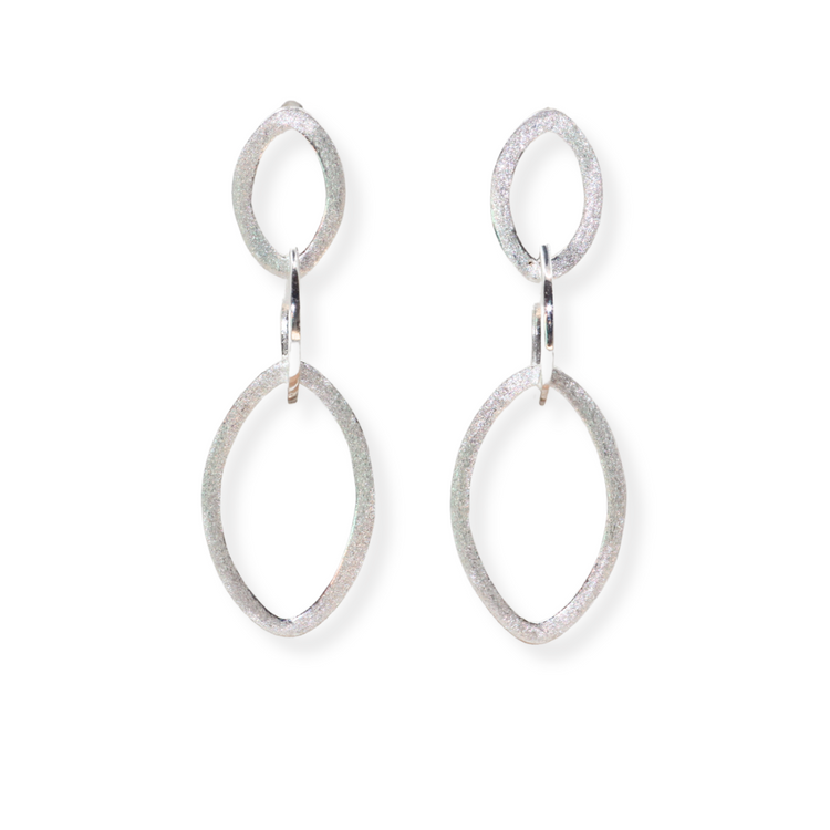 Links Silver Earrings